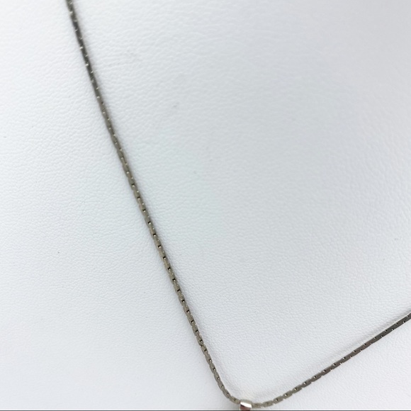 Cherry Pendant Red Green Enamel Silver Plated Chain Necklace - Picture 8 of 12